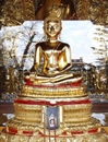我院法师参加泰国公主诗琳通向灵光寺赠送素可泰金身佛像安奉法会