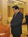 贾庆林会见中国佛教协会第八次全国代表会议代表