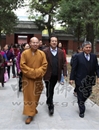 香港旭日集团杨勋居士来访我院