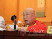 传印院长在中国佛学院2013届本科学僧毕业典礼上的讲话