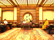 西城区纪委书记王鹏一行前来我院检查安全工作