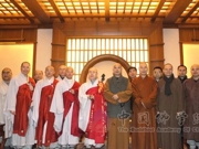 韩国天台宗总务院长春光长老一行前来法源寺悼念一诚长老