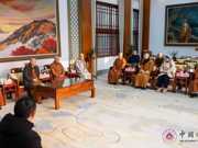 中国佛教协会演觉会长一行前来中国佛学院走访慰问并指导工作