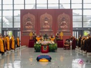 中国佛学院举行2026年浴佛法会